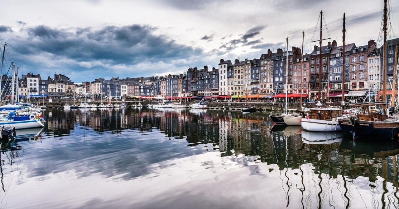 Greeter-Nid Douillet A 5 Min Du Port De Honfleur Apartment Exterior foto